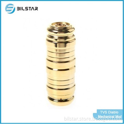 E Cigarette Excellent Gold and Silver Tvs Diablo Mechanical Mod